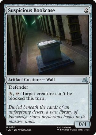 Suspicious Bookcase (TLE-170) - uncommon