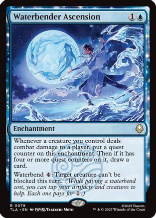 Waterbender Ascension (TLA-079) - rare