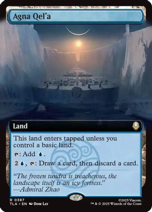 Agna Qel'a (Extended Art) (TLA-387) - rare - Foil