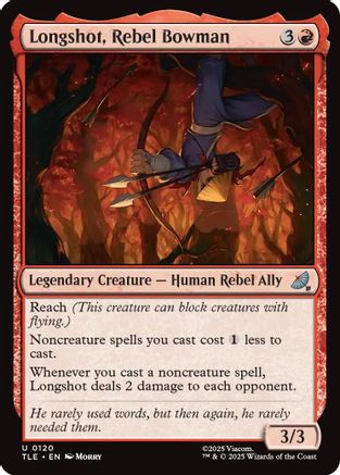 Longshot, Rebel Bowman (TLE-120) - uncommon