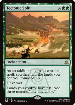 Tectonic Split (TLE-144) - rare