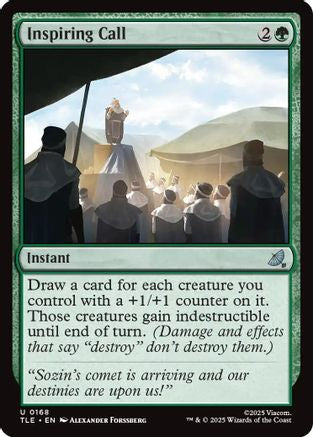 Inspiring Call (TLE-168) - uncommon
