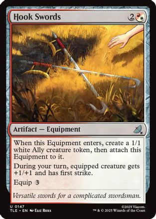Hook Swords (TLE-147) - uncommon - Foil
