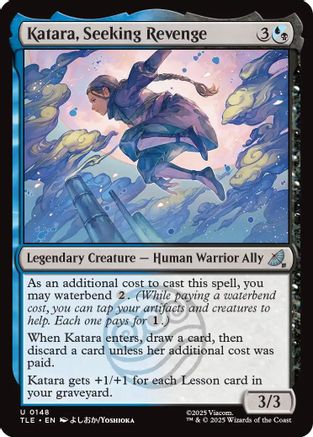 Katara, Seeking Revenge (TLE-148) - uncommon - Foil