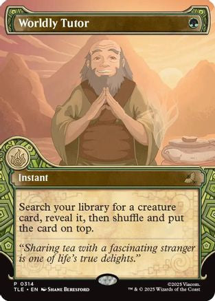 Worldly Tutor (Showcase) (TLE-314) - promo