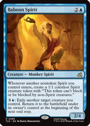 Baboon Spirit (TLE-089) - rare