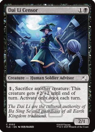 Dai Li Censor (TLE-102) - common