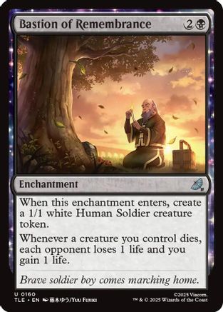 Bastion of Remembrance (TLE-160) - uncommon