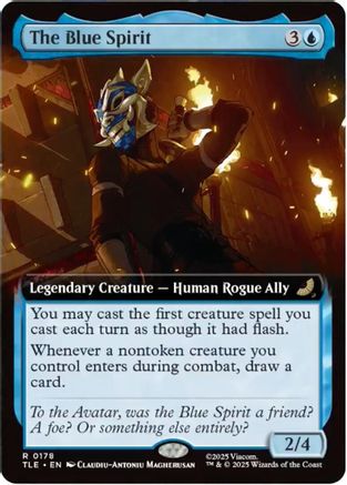 The Blue Spirit (Extended Art) (TLE-178) - rare - Foil
