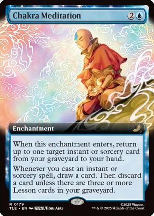 Chakra Meditation (Extended Art) (TLE-179) - rare