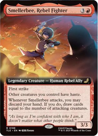 Smellerbee, Rebel Fighter (Extended Art) (TLE-198) - rare