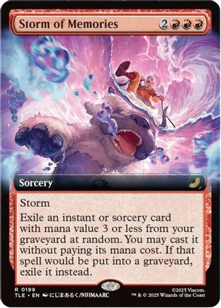 Storm of Memories (Extended Art) (TLE-199) - rare