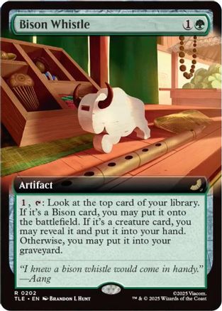 Bison Whistle (Extended Art) (TLE-202) - rare