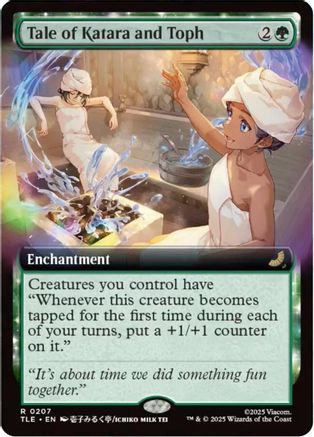 Tale of Katara and Toph (Extended Art) (TLE-207) - rare