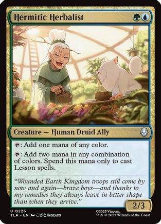 Hermitic Herbalist (TLA-226) - uncommon