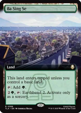 Ba Sing Se (Extended Art) (TLA-388) - rare - Foil