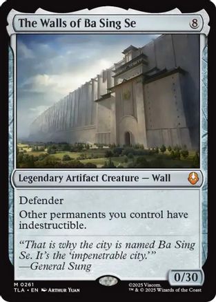 The Walls of Ba Sing Se (TLA-261) - mythic - Foil