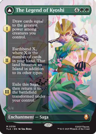 The Legend of Kyoshi (Borderless) (TLA-358) - mythic