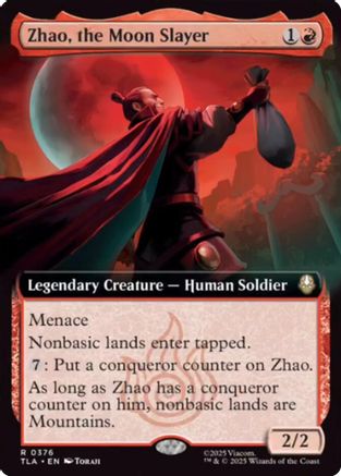 Zhao, the Moon Slayer (Extended Art) (TLA-376) - rare