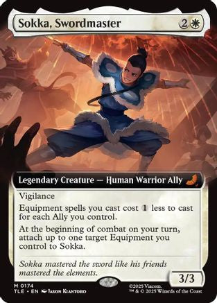 Sokka, Swordmaster (Extended Art) (TLE-174) - mythic - Foil