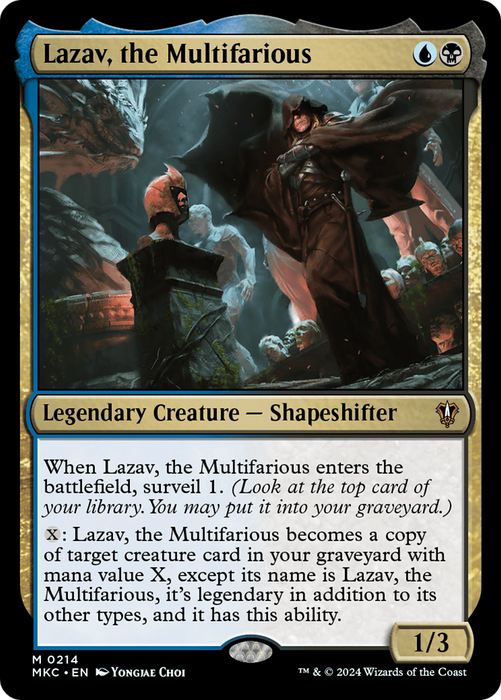 Lazav, the Multifarious (MKC-214) - mythic