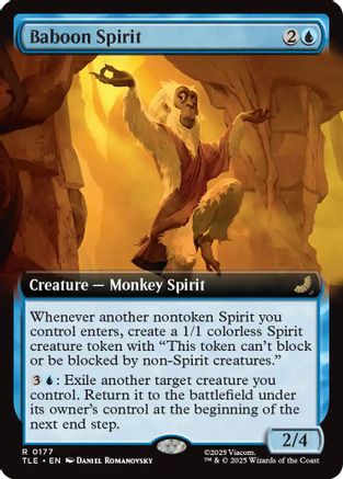 Baboon Spirit (Extended Art) (TLE-177) - rare