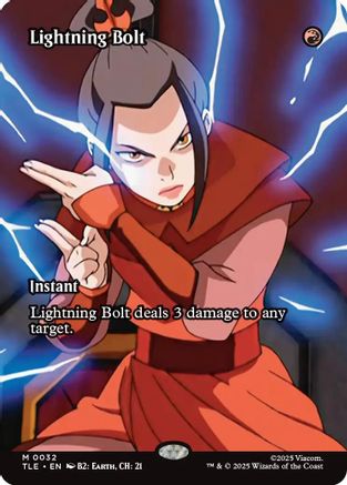Lightning Bolt (Borderless) (TLE-032) - mythic