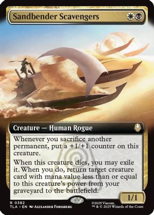 Sandbender Scavengers (Extended Art) (TLA-382) - rare