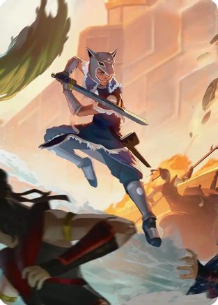 Sokka's Charge Art Card (ASTLA-) - special