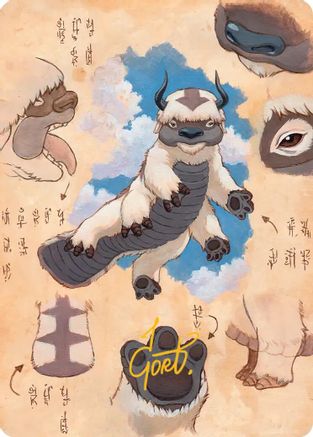 Appa, Steadfast Guardian Art Card (Gold-Stamped Signature) (ASTLA-032) - special