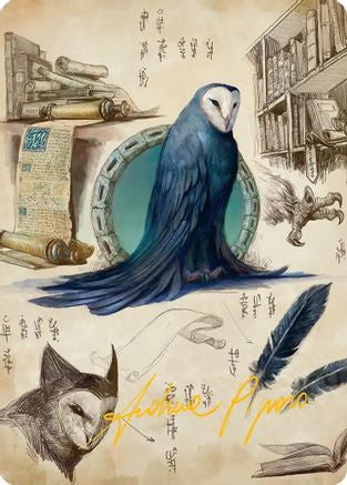 Wan Shi Tong, Librarian Art Card (Gold-Stamped Signature) (ASTLA-033) - special
