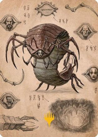 Koh, the Face Stealer 2 Art Card (Gold-Stamped Planeswalker Symbol) (ASTLA-034) - special