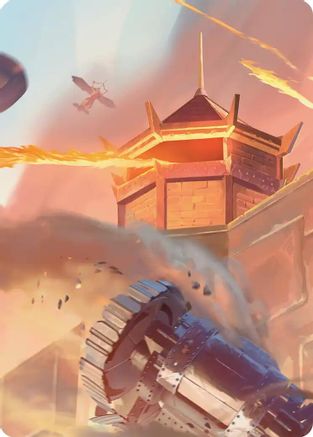 Fire Nation Turret Art Card (ASTLA-) - special