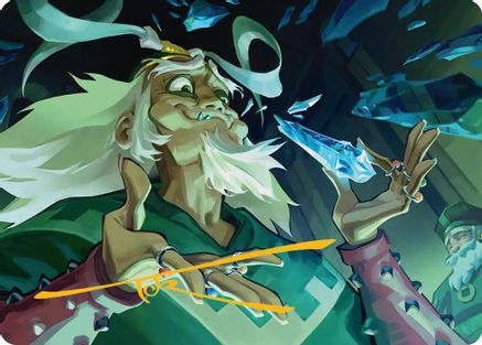 Bumi, King of Three Trials Art Card (Gold-Stamped Signature) (ASTLA-014) - special