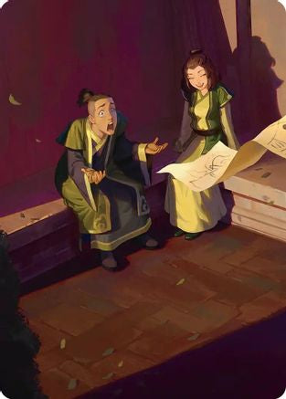 Sokka and Suki Art Card (ASTLA-) - special
