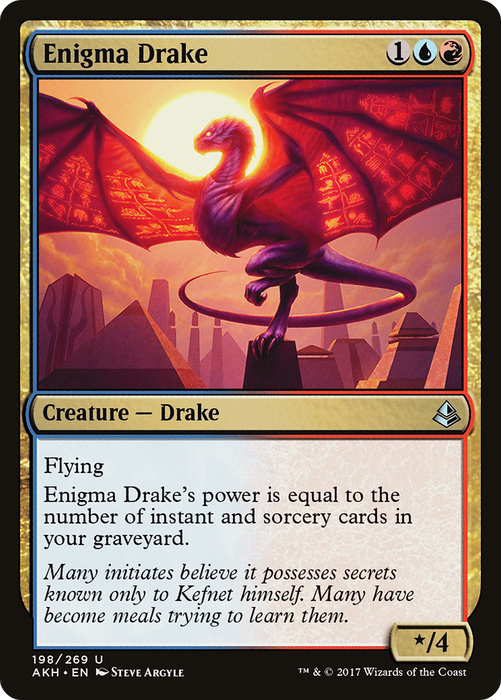 Enigma Drake (AKH-198) - uncommon