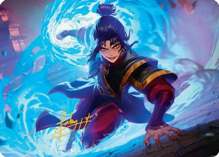 Fire Lord Azula Art Card (Gold-Stamped Signature) (ASTLA-021) - special