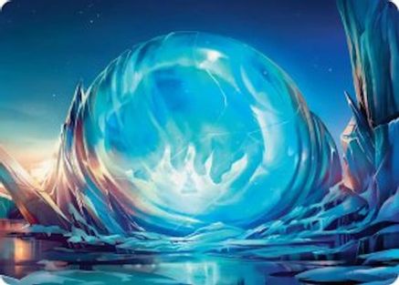 Aang's Iceberg Art Card (ASTLA-002) - special