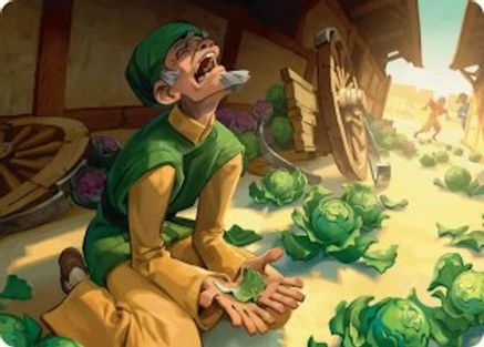 Unlucky Cabbage Merchant Art Card (ASTLA-019) - special