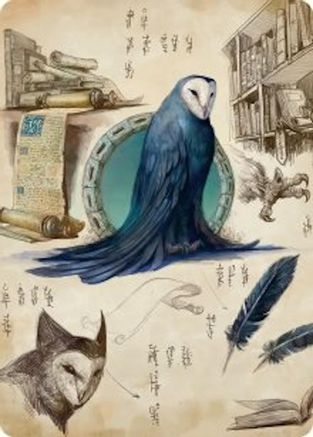 Wan Shi Tong, Librarian Art Card (ASTLA-033) - special