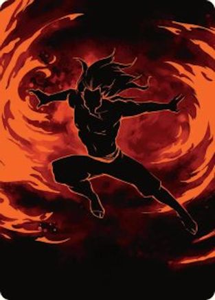 Ozai, the Phoenix King Art Card (ASTLA-039) - special