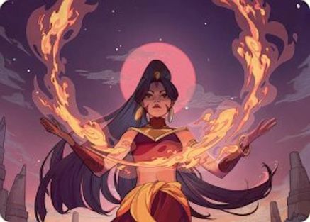 Firebending Student Art Card (ASTLA-044) - special
