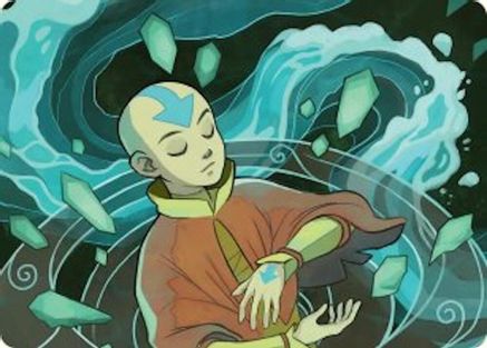 Aang, at the Crossroads Art Card (ASTLA-045) - special