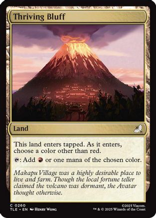 Thriving Bluff (TLA-260) - common - Foil