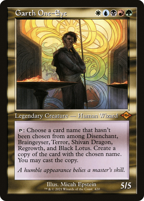 Garth One-Eye (MH2-420) - mythic - Foil