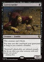 Gravecrawler (INR-114) - rare - Foil