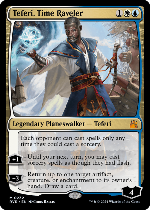 Teferi, Time Raveler (RVR-232) - mythic