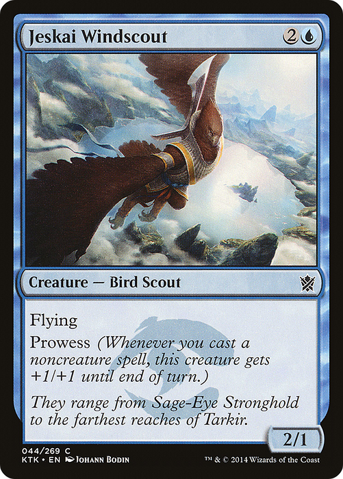 Jeskai Windscout (KTK-044) - common