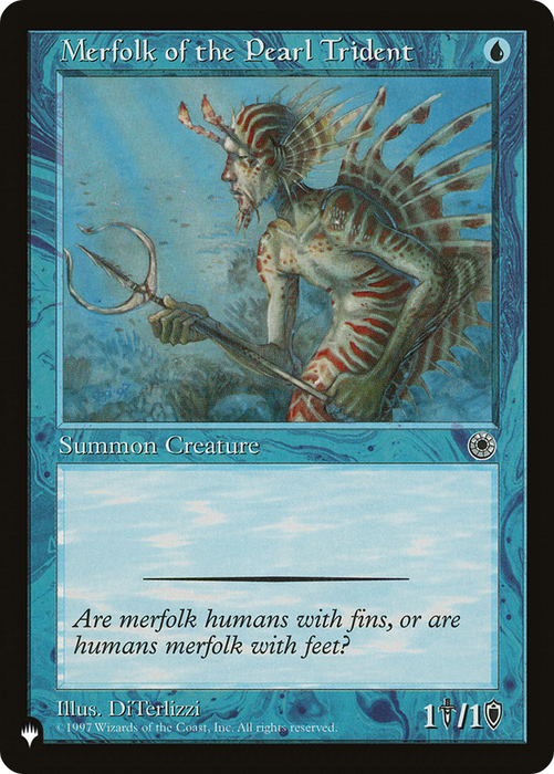 Merfolk of the Pearl Trident (LIST-POR-60) - common