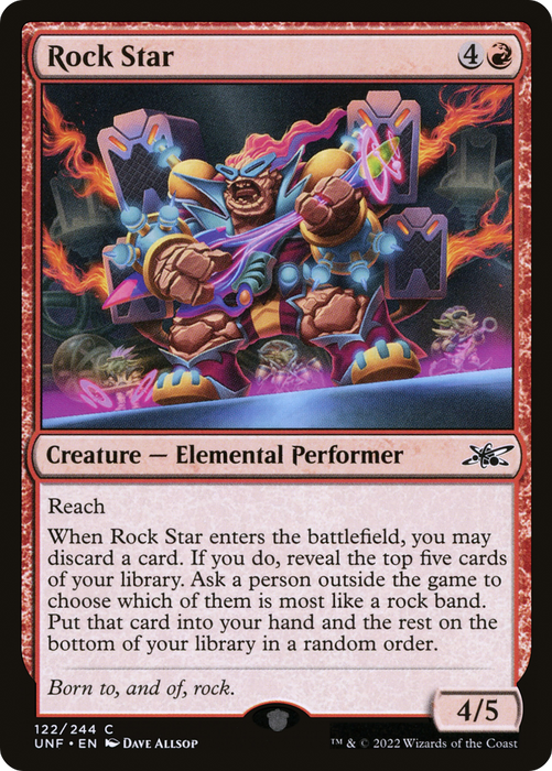 Rock Star (UNF-122) - common